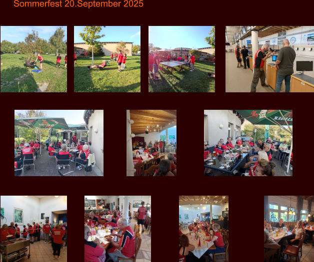 Sommerfest 20.September 2025
