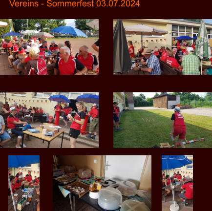 Vereins - Sommerfest 03.07.2024